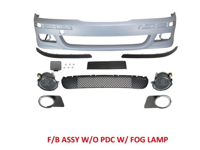 BMW 5 SERIES  E39 M5 F/B ASSY' W/O WASHER HOLE W/O PDC W/ FOG LAMP