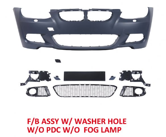 BMW 3 SERIES  E93 F/B ASSY' W/ WASHER HOLE W/O PDC W/O FOG LAMP