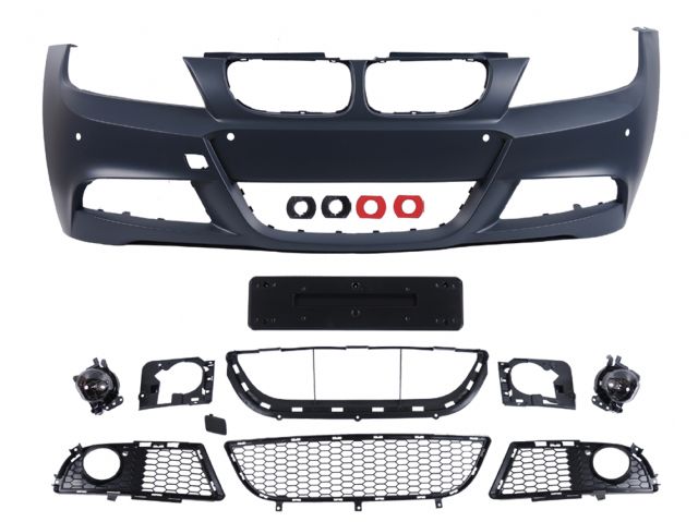 BMW 3 SERIES  E90 F/B W/ASSY' W/FOG LAMP W/O WASHER HOLE W/ PDC HOLE