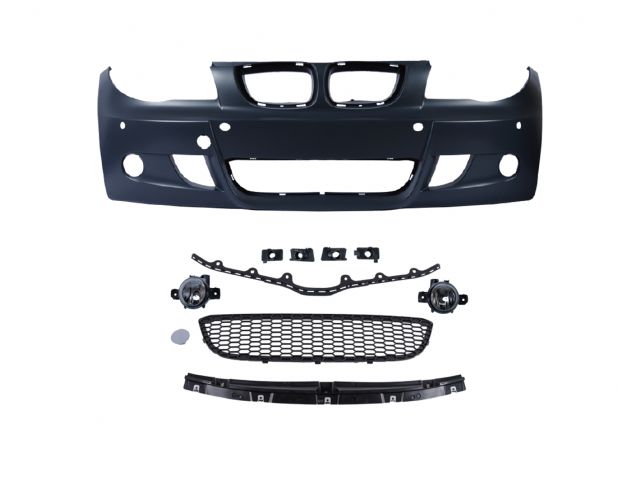 BMW 1 SERIES E81 M-TECH F/B ASSY W/O HEAD LAMP WASHER W/ P.D.S HOLE W/FOG LAMP