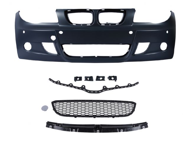 BMW 1 SERIES E81 M-TECH F/B ASSY W/O HEAD LAMP WASHER W/ P.D.S HOLE W/O FOG LAMP