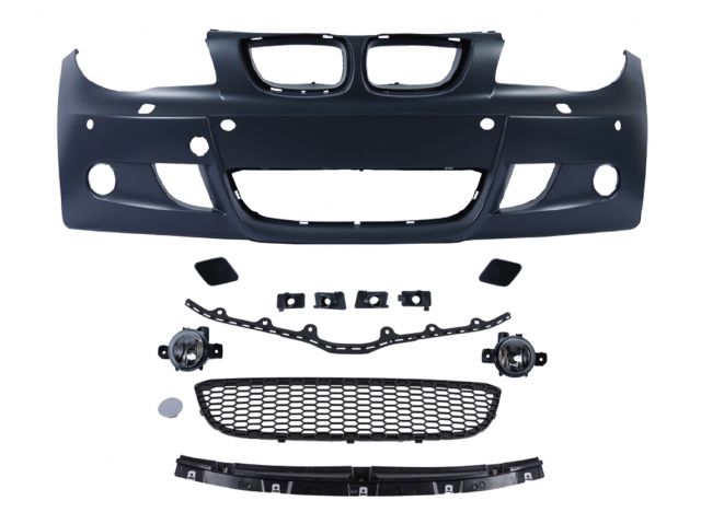 BMW 1 SERIES E87 M-TECH F/B ASSY W/HEAD LAMP WASHER W/ P.D.S HOLE W/FOG LAMP