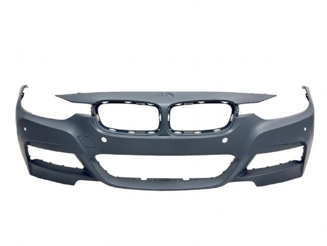 BMW 3 SERIES  F30 FRONT BUMPER COVER W/O WASHER HOLE W/ PDC