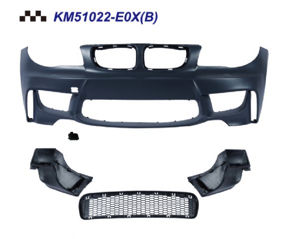 BMW 1 SERIES E82 Couple M1 FRONT BUMPER ASS'Y W/O WASHER HOLE W/O PDC AIRDUCT前保總成無雨無雷