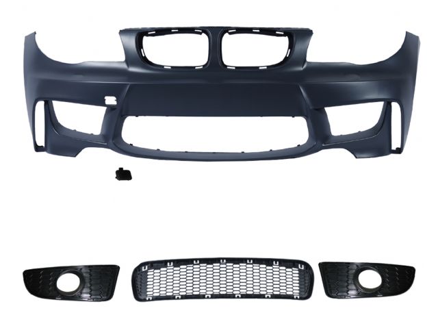 BMW 1 SERIES E82 Couple M1 FRONT BUMPER ASS'Y W/O WASHER HOLE W/O PDC W/O FOG LAMP前保總成無雨無雷