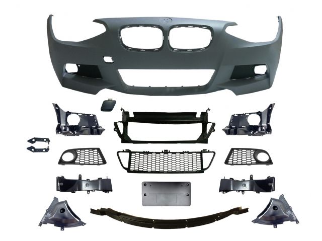 FRONT BUMPER W/O WASHER W/O PDC W/O FOG LAMP ASSY