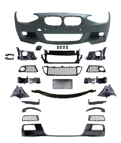 FRONT BUMPER W/O WASHER W/ PDC W/O FOG LAMP ASSY