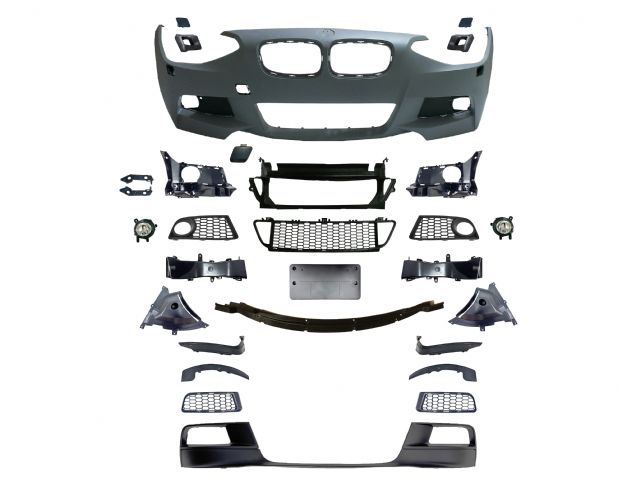 BMW 1 SERIES F21 M tech / M Performance FRONT BUMPER W/ WASHER W/O PDC W/ FOG LAMP ASSY