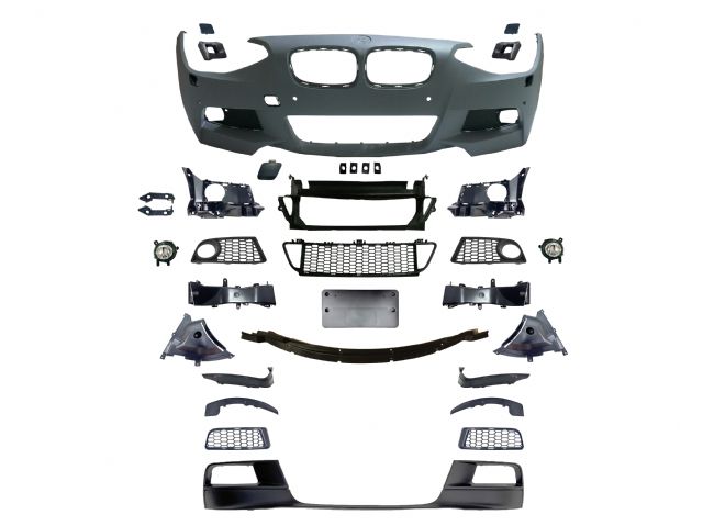 BMW 1 SERIES F21 M tech / M Performance FRONT BUMPER W/ WASHER W/ PDC W/ FOG LAMP ASSY