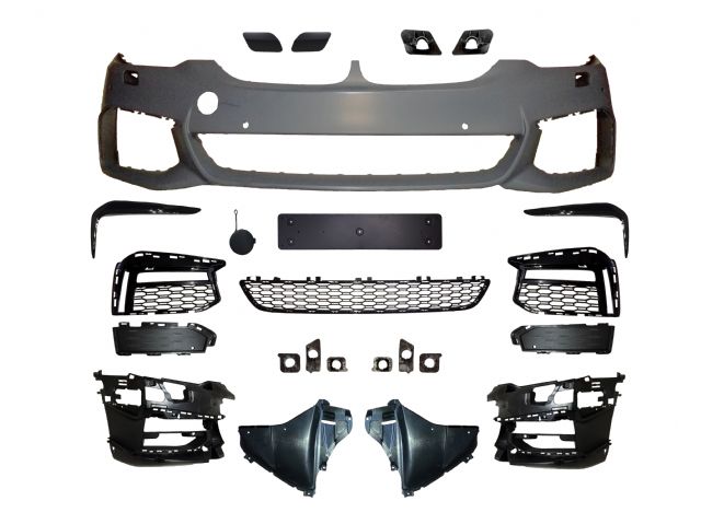 BMW 5 SERIES  G31 F/B ASSY  W/ WASHER W/ PDC  W/O DRL W/ PARKING HOLE (6PCS)