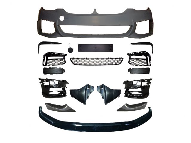 BMW 5 SERIES  G30 F/B ASSY  W/O WASHER W/O PDC W/O DRL W/ FRONT LIP