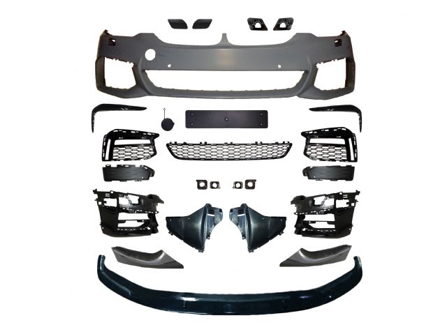 BMW 5 SERIES  G30 F/B ASSY  W/ WASHER W/ PDC  W/O DRL W/ FRONT LIP