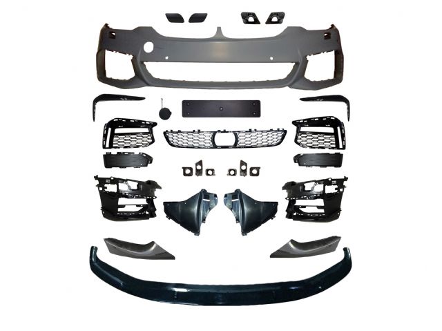 BMW 5 SERIES  G30 F/B ASSY  W/ WASHER W/ PDC  W/O DRL  W/ FRONT LIP W/ ACC