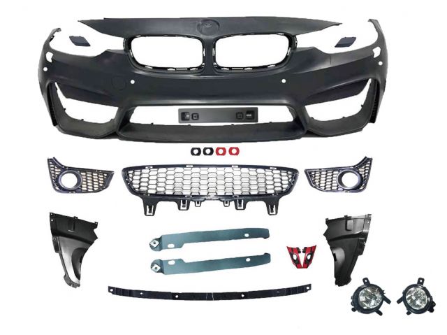 BMW 3 SERIES  F30 M3 Sedan 4Doors F/B W/ WASHER W/ PDC HOLE, W/ FOG LAMP ASS'Y