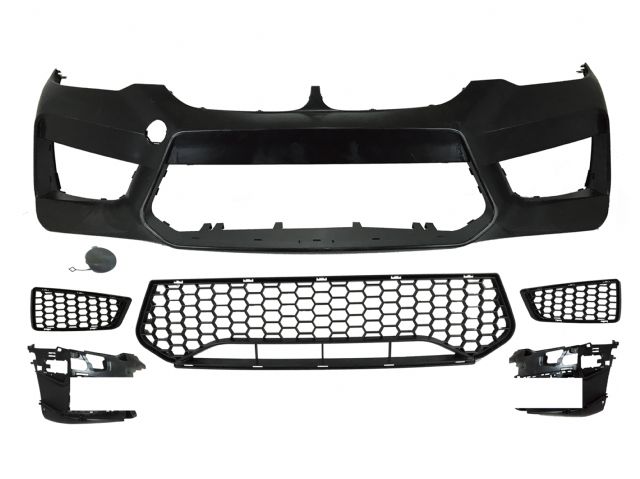 BMW 5 SERIES  G30 FRONT BUMPER ASSY COVER W/O WASHER HOLE W/O PDC
