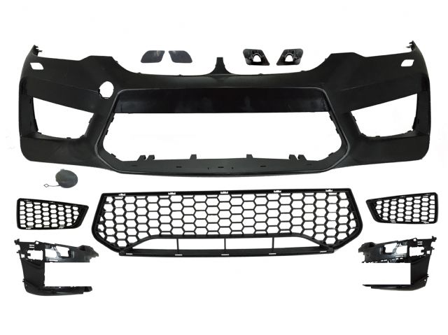BMW 5 SERIES  G30 FRONT BUMPER ASSY COVER W/ WASHER HOLE W/O PDC