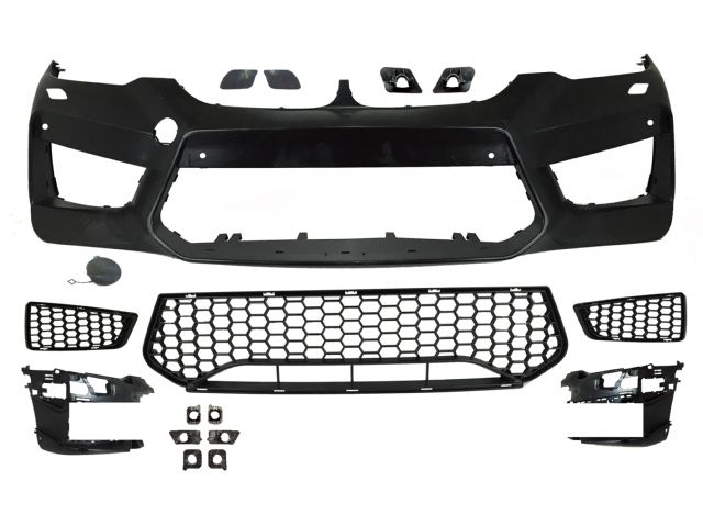 BMW 5 SERIES  G30 FRONT BUMPER ASSY COVER W/ WASHER HOLE W/ PDC