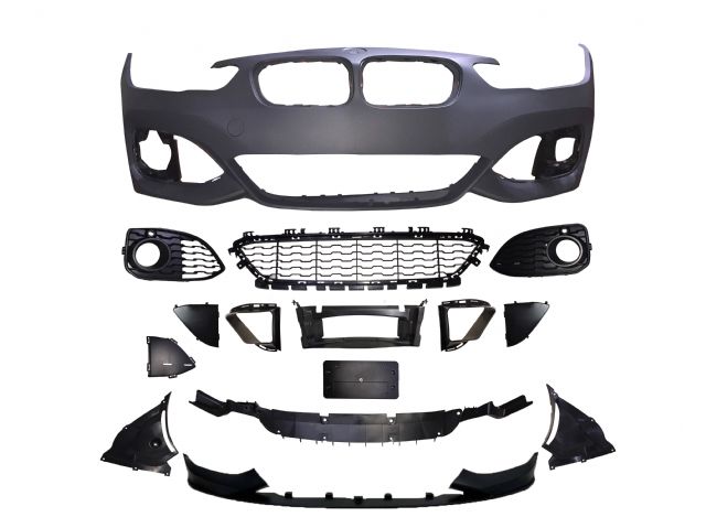 BMW 1 SERIES F20 M tech / M Performance FRONT BUMPER ASSY COVER W/O WASHER HOLE W/O PDC
