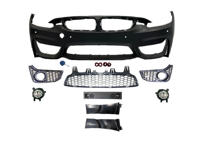 BMW 4 SERIES F36 F/B ASSY W/O WASHER HOLE W/ PDC W/ FOG LAMP