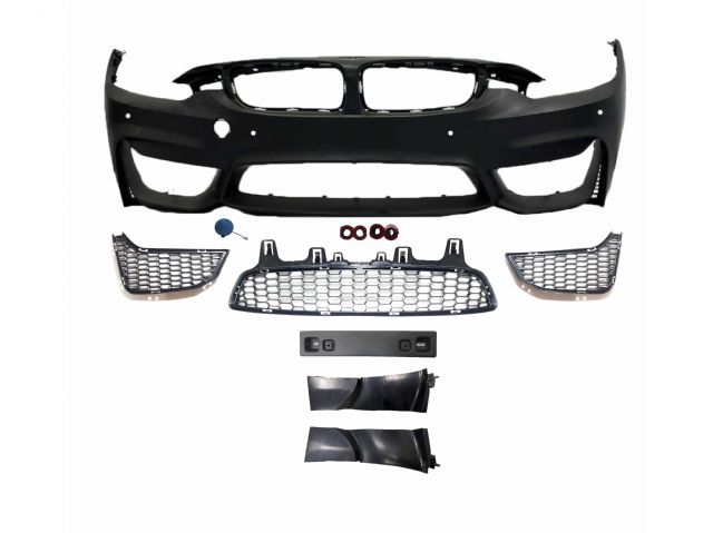 BMW 4 SERIES F33 F/B ASSY W/O WASHER HOLE W/ PDC W/O FOG LAMP