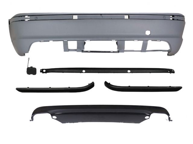 BMW 3 SERIES  E46 4D R/B ASSY W/PDC W/ DUAL OUTLET DIFFUSER