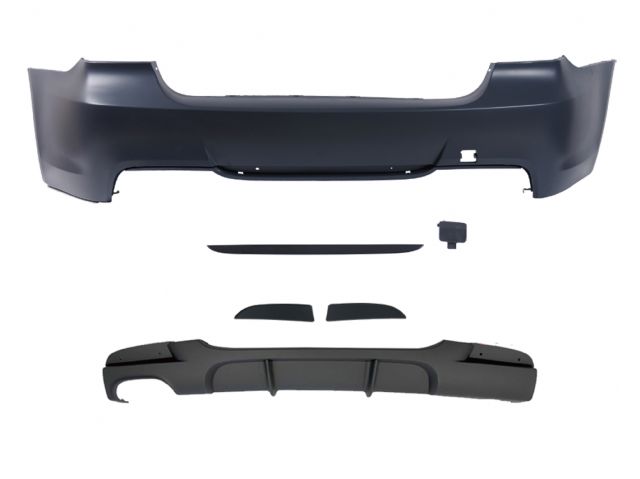 BMW 3 SERIES  E90 REAR BUMPER ASS'Y W/O PDC W/ DIFFUSER 320