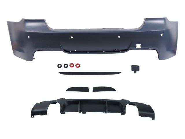 BMW 3 SERIES  E90 REAR BUMPER ASS'Y W/ PDC W/ DIFFUSER 335