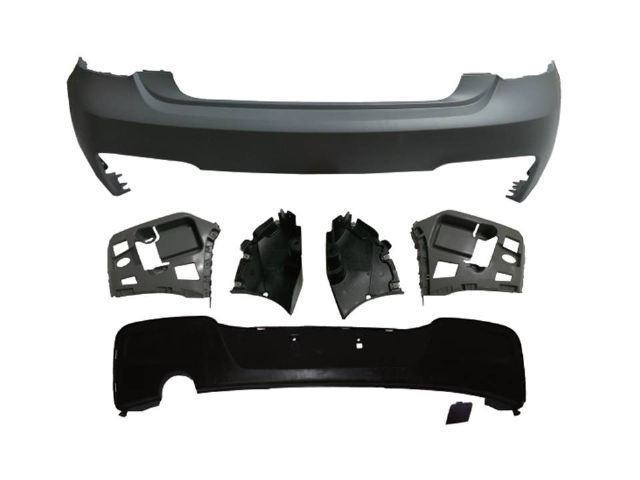 BMW 1 SERIES F20 M tech / M Performance REAR BUMPER W/O PDC W/ (0--) DIFFUSER ASSY