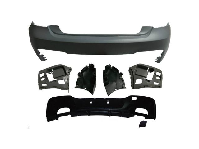 BMW 1 SERIES F20 M tech / M Performance REAR BUMPER ASS’Y W/O PDC W/ (00--00) MUFFLER (PFM)