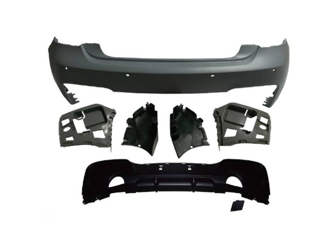 BMW 1 SERIES F20 M tech / M Performance REAR BUMPER ASS’Y W/ PDC W/ (0--0) MUFFLER (PFM)