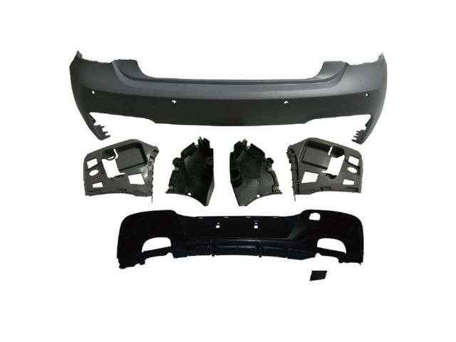 BMW 1 SERIES F20 M tech / M Performance REAR BUMPER ASS’Y W/ PDC W/ (00--00) MUFFLER (PFM)