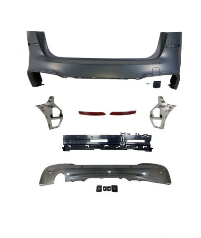 BMW 2 ACTIVE TOURER SERIES F45 REAR BUMPER ASSY W/ PDC W/ SINGLE OUTLET 0- DIFFUSER