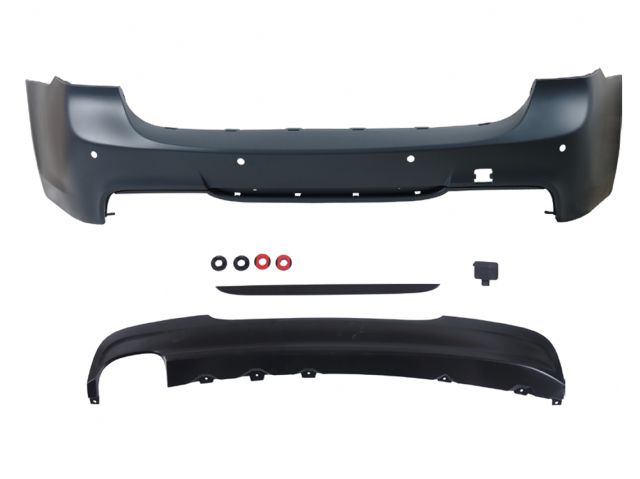 BMW 3 SERIES  E91 REAR BUMPER COVER ASS'Y W/PDC HOLE