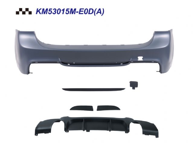 BMW 3 SERIES  E91 REAR BUMPER ASS'Y W/O PDC W/ DIFFUSER 335