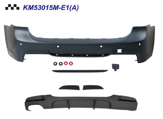 BMW 3 SERIES  E91 REAR BUMPER ASS'Y W/ PDC W/ DIFFUSER 320