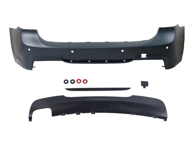 BMW 3 SERIES  E91 5D/ Touring REAR BUMPER COVER ASS'Y W/ PDC HOLE