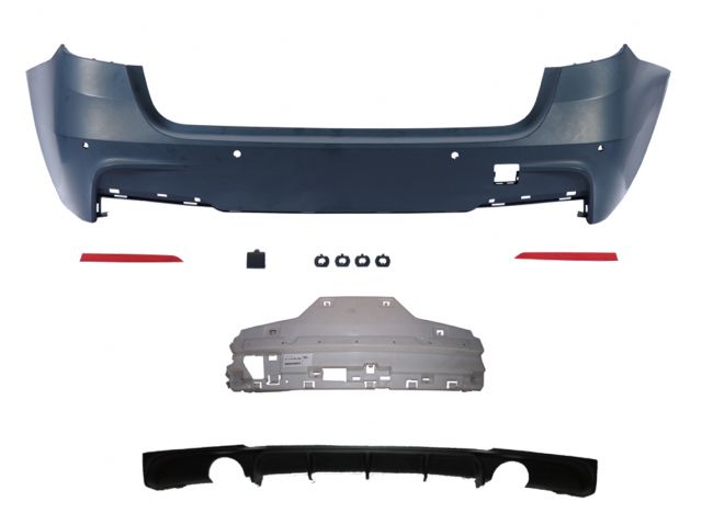 BMW 3 SERIES  F31 REAR BUMPER ASS'Y W/ PDC W/ (0--0)