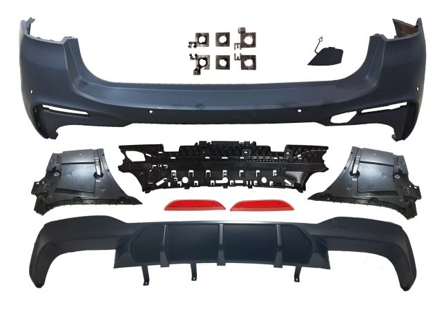 BMW 5 SERIES  G31 REAR BUMPER ASSY COVER W/ PDC