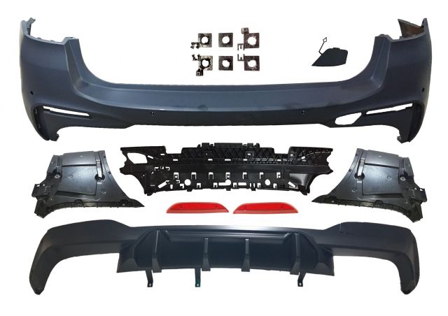 BMW 5 SERIES  G31 REAR BUMPER ASSY COVER W/ PDC
