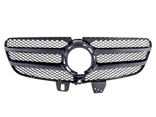 M. BENZ V-CLASS W447 GRILLE ASSY W/ GLOSS BLK COVER W/ SHINY BLK STRIP