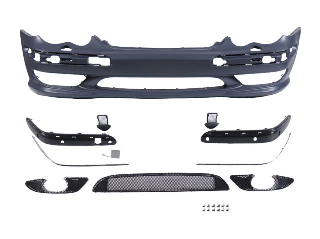 M. BENZ C-CLASS  W203 C32 AMG STYLE F/B COVER W/H/L WASHER & W/ P.D.S HOLE ASS'Y