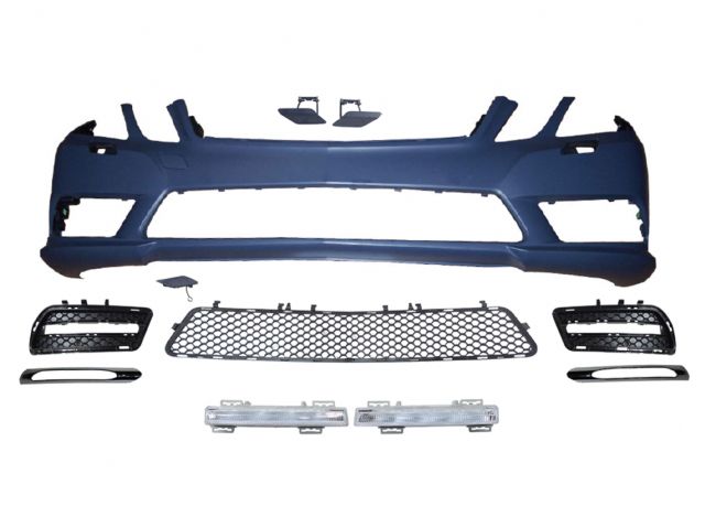 M. BENZ E-CLASS  W212 AMG F/B ASSY W/ WASHER W/O PDC  W/ FOG LAMP