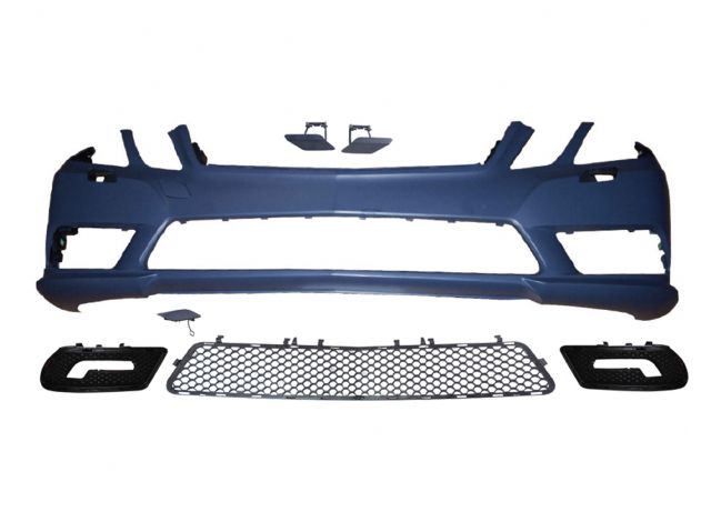 M. BENZ E-CLASS  W212 AMG F/B ASSY W/ WASHER W/O PDC W/ L SHAPE ASSY W/O DRL