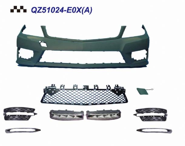 M. BENZ C-CLASS  W204 AMG F/B ASSY W/O WASHER W/O PDC W/DRL