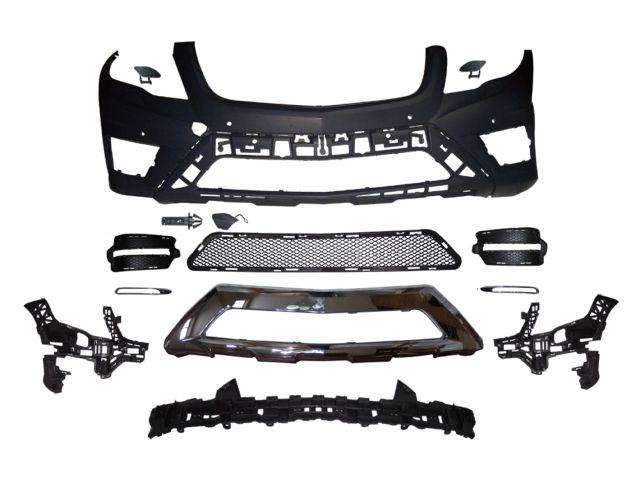 M. BENZ GLK-CLASS X204 F/B COVER W/ WASHER W/ PDC W/O DRL