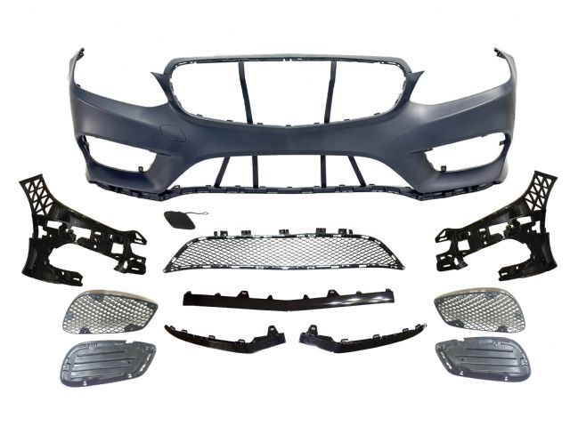 M. BENZ E-CLASS  W212 AMG F/B ASSY W/O WASHER W/O PDC W/O FOG LAMP