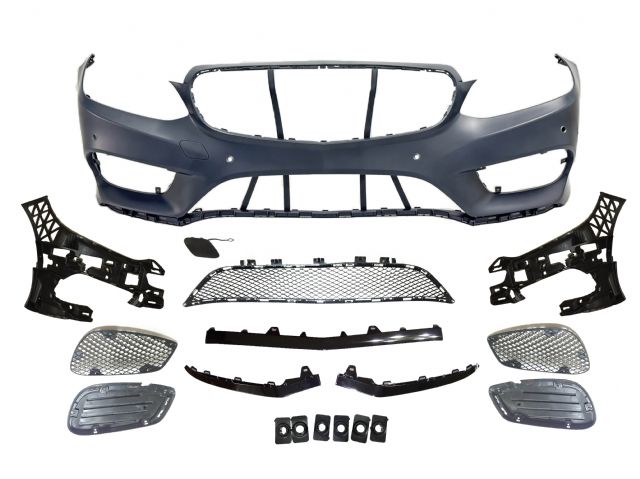 M. BENZ E-CLASS  W212 AMG F/B ASSY W/O WASHER W/ PDC W/O FOG LAMP