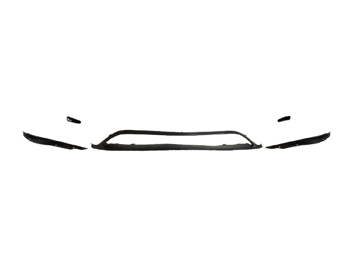 M. BENZ A-CLASS W176 AMG, A45, EDI1 FRONT SIDE SPLITTER LH/RHB26前定風翼5PC