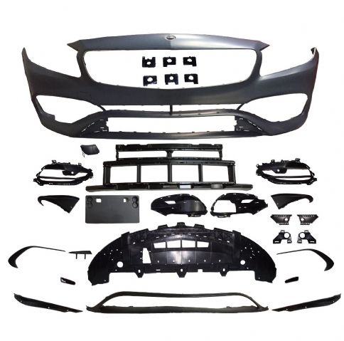 M. BENZ A-CLASS W176 AMG, A45, EDI1 FRONT BUMPER ASSY W/ PDC