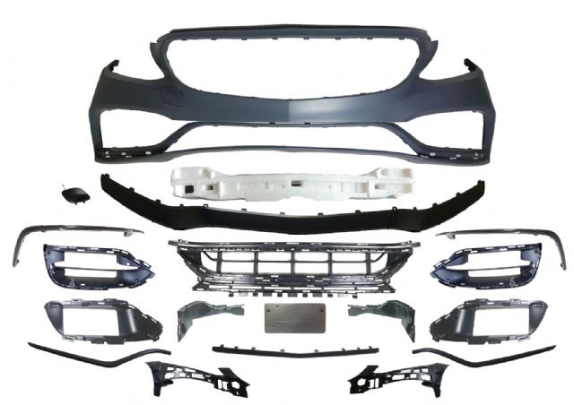 M. BENZ C-CLASS  W205 AMG C63/C43 F/B ASSY W/O WASHER HOLE & PDC HOLE & FOG LAMP